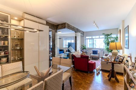 Sala de apartamento à venda com 1 quarto, 117m² em Santa Cecilia, São Paulo