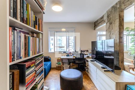 Sala de apartamento à venda com 1 quarto, 117m² em Santa Cecilia, São Paulo
