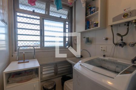 Área de Serviço de apartamento à venda com 3 quartos, 84m² em Vila da Serra, Nova Lima