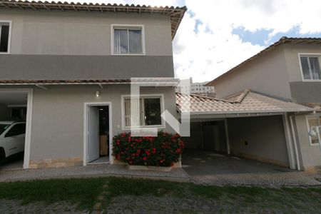 Fachada de casa de condomínio à venda com 3 quartos, 125m² em Castelo, Belo Horizonte