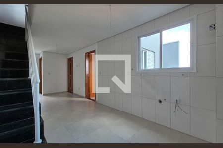 Cozinha de apartamento à venda com 2 quartos, 100m² em Parque Oratório, Santo André