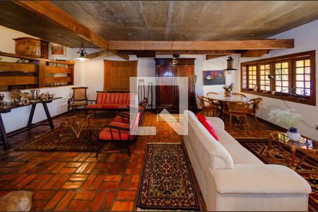 Sala de casa à venda com 4 quartos, 463m² em Belvedere, Belo Horizonte