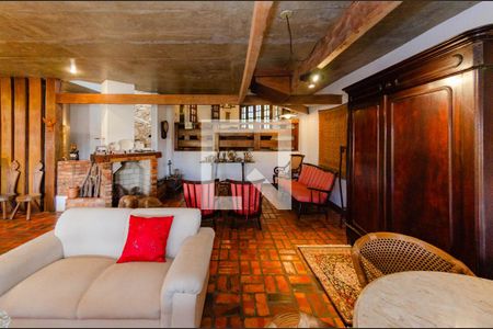 Sala de casa à venda com 4 quartos, 463m² em Belvedere, Belo Horizonte