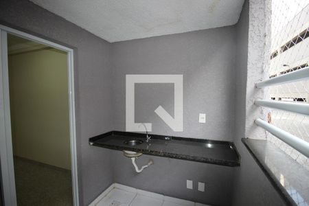 Varanda gourmet de apartamento para alugar com 3 quartos, 96m² em Parque Bela Vista, Votorantim