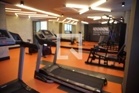 Área comum - Academia de kitnet/studio à venda com 1 quarto, 25m² em Vila Campestre, São Bernardo do Campo