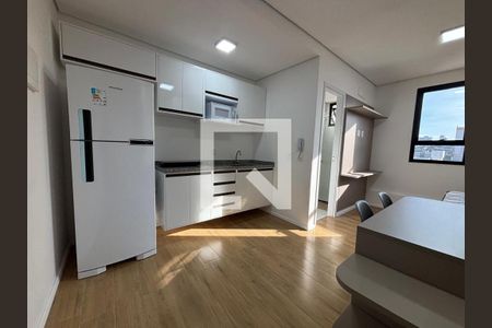 Cozinha de kitnet/studio à venda com 1 quarto, 25m² em Vila Campestre, São Bernardo do Campo