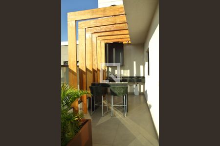 Churrasqueira/ Salão de Festas de kitnet/studio para alugar com 1 quarto, 25m² em Vila Campestre, São Bernardo do Campo