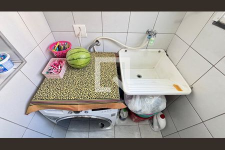 Área de Serviço de apartamento à venda com 2 quartos, 70m² em Parque Erasmo Assunção, Santo André