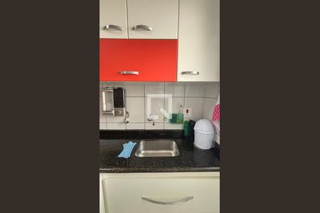 Cozinha de apartamento à venda com 2 quartos, 70m² em Parque Erasmo Assunção, Santo André