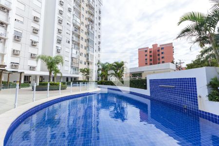 Área comum - Piscina de apartamento à venda com 3 quartos, 72m² em Jardim Carvalho, Porto Alegre