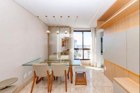 Sala de apartamento à venda com 3 quartos, 85m² em Gutierrez, Belo Horizonte