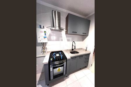 Cozinha de apartamento à venda com 2 quartos, 45m² em Taquara, Rio de Janeiro