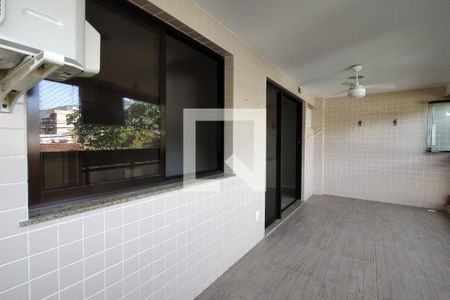 Varanda da Sala de apartamento à venda com 3 quartos, 100m² em Freguesia (jacarepaguá), Rio de Janeiro