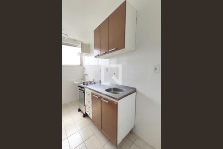 Cozinha e Área de Serviço de apartamento para alugar com 1 quarto, 60m² em Scharlau, São Leopoldo