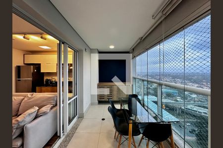 Varanda de apartamento para alugar com 1 quarto, 43m² em Campo Belo, São Paulo