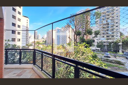 Varanda da Sala de apartamento para alugar com 4 quartos, 173m² em Pompeia, São Paulo