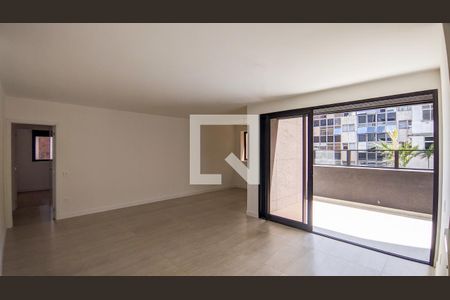 Sala de apartamento à venda com 3 quartos, 124m² em Lourdes, Belo Horizonte