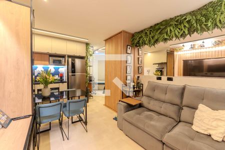 Sala de kitnet/studio para alugar com 1 quarto, 36m² em Consolação, São Paulo