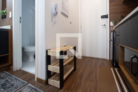 Cozinha de kitnet/studio para alugar com 1 quarto, 25m² em Vila Mariana, São Paulo