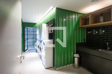 Área comum de kitnet/studio para alugar com 1 quarto, 25m² em Vila Mariana, São Paulo