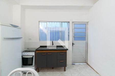 Sala/Cozinha de casa de condomínio para alugar com 1 quarto, 30m² em Vila Campestre, São Paulo