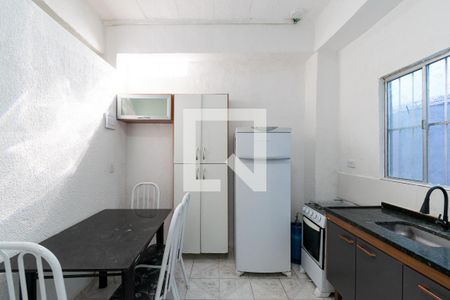 Sala/Cozinha de casa de condomínio para alugar com 1 quarto, 30m² em Vila Campestre, São Paulo