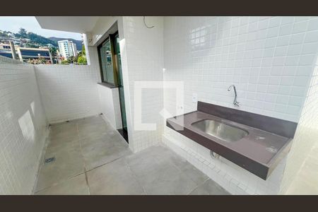 Área de Serviço de apartamento à venda com 3 quartos, 164m² em Serra, Belo Horizonte