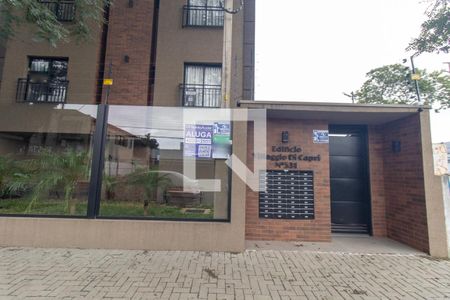 Fachada do Condomínio de kitnet/studio para alugar com 1 quarto, 22m² em Prado Velho, Curitiba