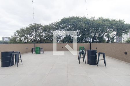 Terraço de kitnet/studio para alugar com 1 quarto, 22m² em Prado Velho, Curitiba