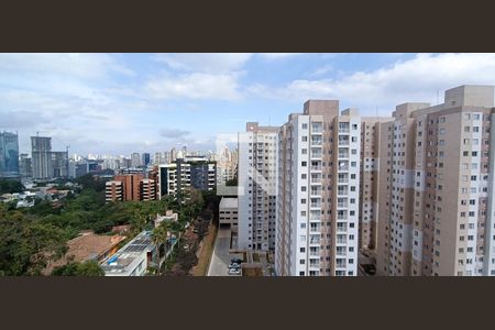 Vista de apartamento à venda com 1 quarto, 24m² em Paraíso do Morumbi, São Paulo