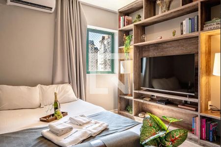 Sala de apartamento para alugar com 1 quarto, 35m² em Itaim Bibi, São Paulo