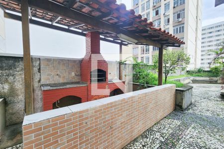 Área comum - Churrasqueira de apartamento à venda com 2 quartos, 56m² em Lapa, Rio de Janeiro
