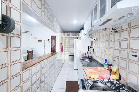 Cozinha de apartamento à venda com 2 quartos, 56m² em Lapa, Rio de Janeiro