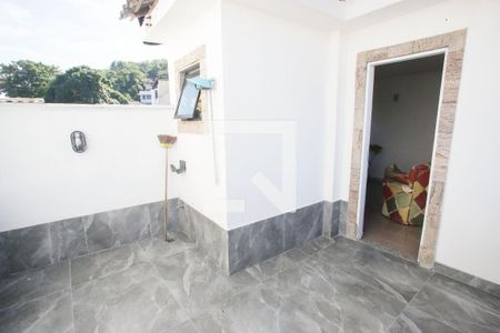 Varanda dos Fundos da Sala de TV de casa de condomínio à venda com 6 quartos, 360m² em Freguesia (jacarepaguá), Rio de Janeiro