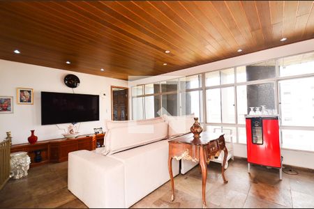 Sala cobertura de apartamento à venda com 4 quartos, 325m² em Santa Efigênia, Belo Horizonte