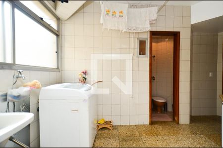 Area serviço de apartamento à venda com 4 quartos, 325m² em Santa Efigênia, Belo Horizonte