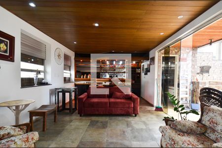 Sala cobertura de apartamento à venda com 4 quartos, 325m² em Santa Efigênia, Belo Horizonte