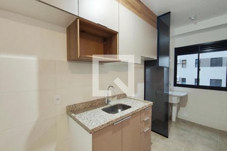 Cozinha de apartamento à venda com 2 quartos, 46m² em Jardim Guarani, Campinas