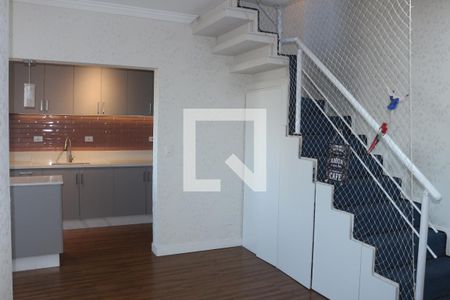 Sala de TV de apartamento à venda com 2 quartos, 134m² em Barcelona, São Caetano do Sul