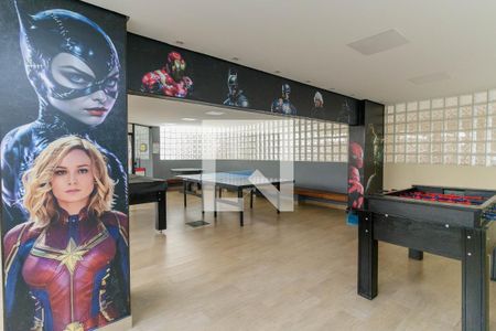 Área comum - Sala de Jogos de apartamento à venda com 4 quartos, 145m² em Parque Tomas Saraiva, São Paulo