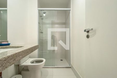 Banheiro de kitnet/studio à venda com 1 quarto, 34m² em Vila Mariana, São Paulo