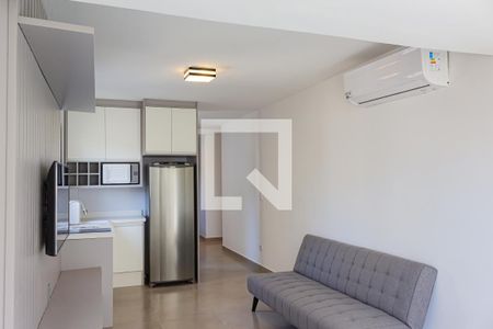 Sala/Cozinha de apartamento para alugar com 1 quarto, 38m² em Pompeia, São Paulo