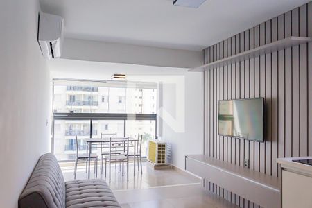 Sala/Cozinha de apartamento para alugar com 1 quarto, 38m² em Pompeia, São Paulo