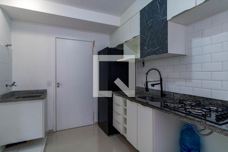 Cozinha de apartamento à venda com 1 quarto, 26m² em Vila Andrade, São Paulo