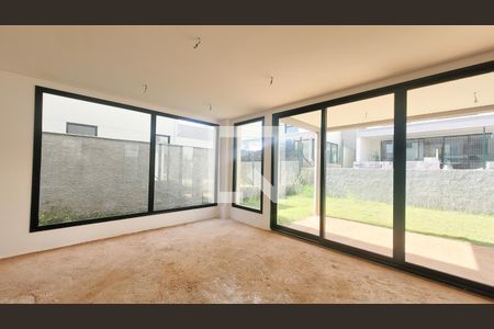 Sala de casa de condomínio à venda com 3 quartos, 220m² em Loteamento Alphaville Campinas, Campinas