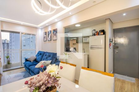 Sala de apartamento à venda com 2 quartos, 49m² em Jaguaribe, Osasco