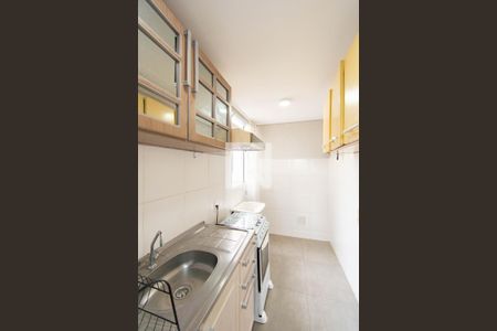 Cozinha de apartamento para alugar com 2 quartos, 42m² em São José, Canoas