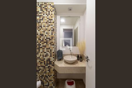 Lavabo Sala de apartamento para alugar com 3 quartos, 106m² em Pompeia, São Paulo