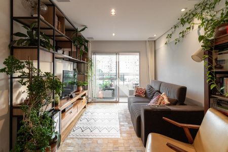 Sala de apartamento para alugar com 3 quartos, 106m² em Pompeia, São Paulo