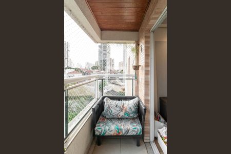 Varanda Sala de apartamento para alugar com 3 quartos, 106m² em Pompeia, São Paulo